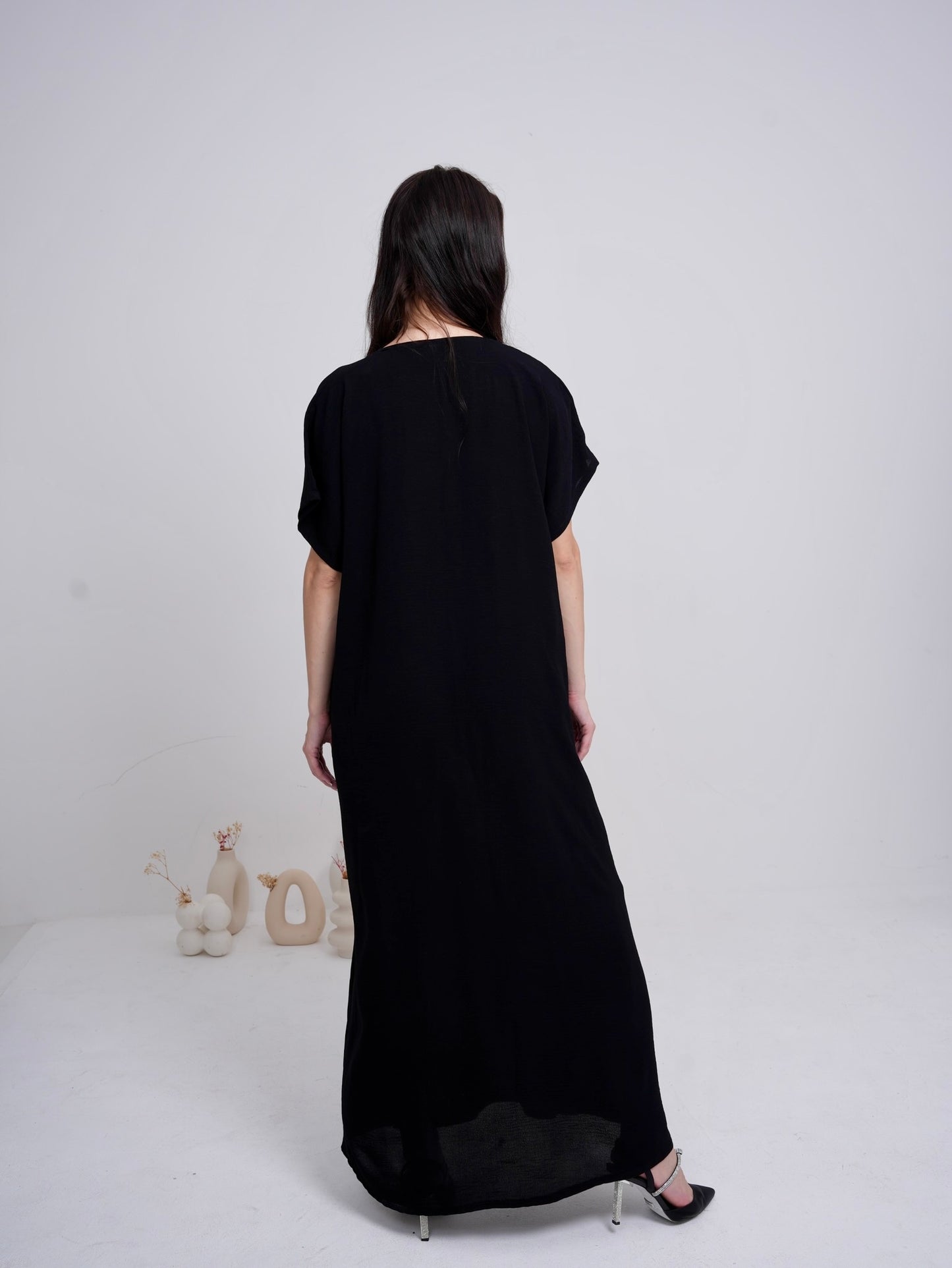 Under Abaya Dress Black